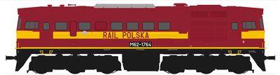 Diesel locomotive M62 1764 of RAIL POLSKA<br /><a href='images/pictures/Gutzold/50800.jpg' target='_blank'>Full size image</a>